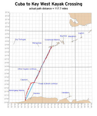 Illustration for article titled How I Accidentally Made The First Official Cuba-To-Florida Kayak Crossing